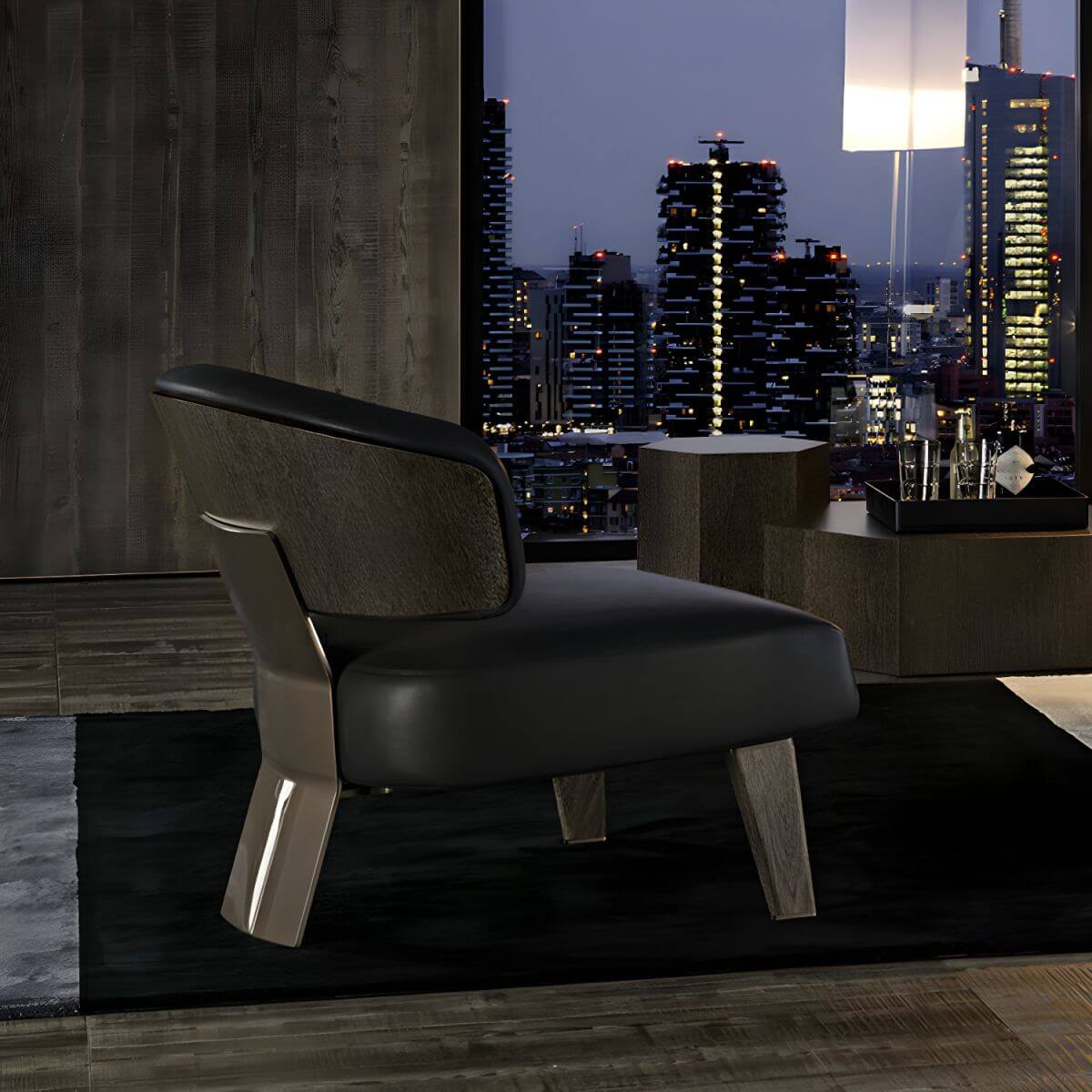 Comfortable accent chair for living room