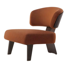 Sleek design cotton blend chair