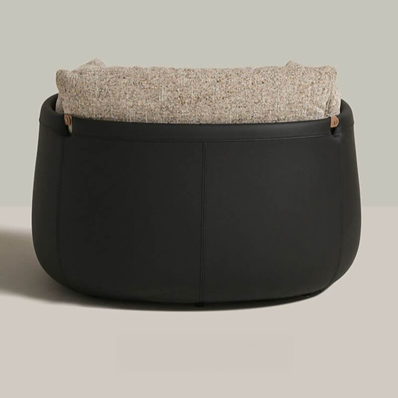 trendy dove grey accent chair ergonomic design