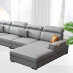 Moisture-proof L-shape sofa for modern living