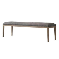 Dove Grey Modern Bench