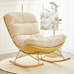 Durable metal framed rocking chair