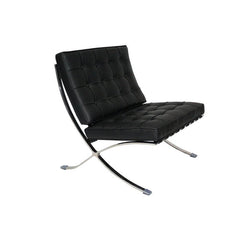 Comfortable Midnight Black Lounge Chair