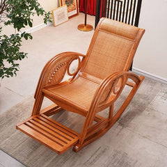 Comfortable Rocking Chair in Cozy Living Room