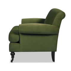 Sturdy four-leg design of accent chair