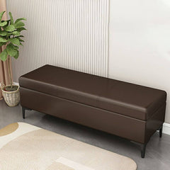 Flip top storage ottoman with sponge cushioned seat