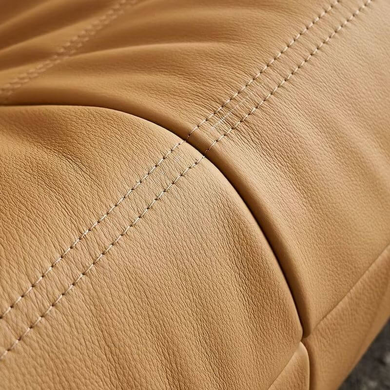 Chaise d'Accent de Couleur Unie Tendance avec Dossier Chameau en Gris/Vert/Tangerine Image secondaire du produit