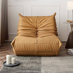 Accent Chair with Camel Back Design