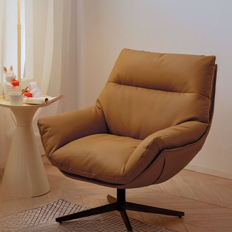 Trendy Solid Color Accent Chair in living room Image principale du produit