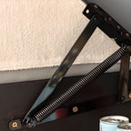 Trendy modern sofa in stylish interior