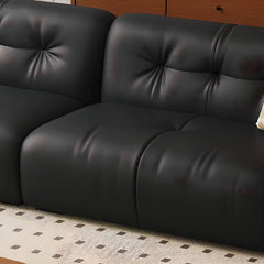 Comfortable 3-seater ink sofa