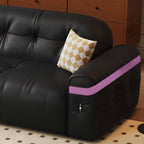 Elegant ink sofa suitable for family gatherings
