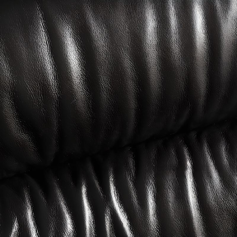 Trendy Solid Color Ink Standard Sofa close-up on fabric