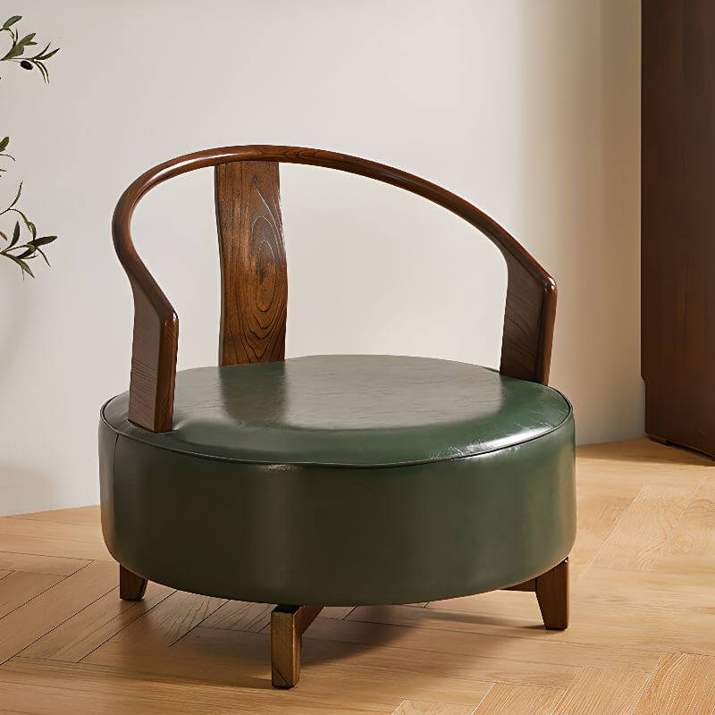 Lime Green Swivel Accent Stool Image principale du produit