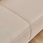 Comfortable sofa in stylish interior setting