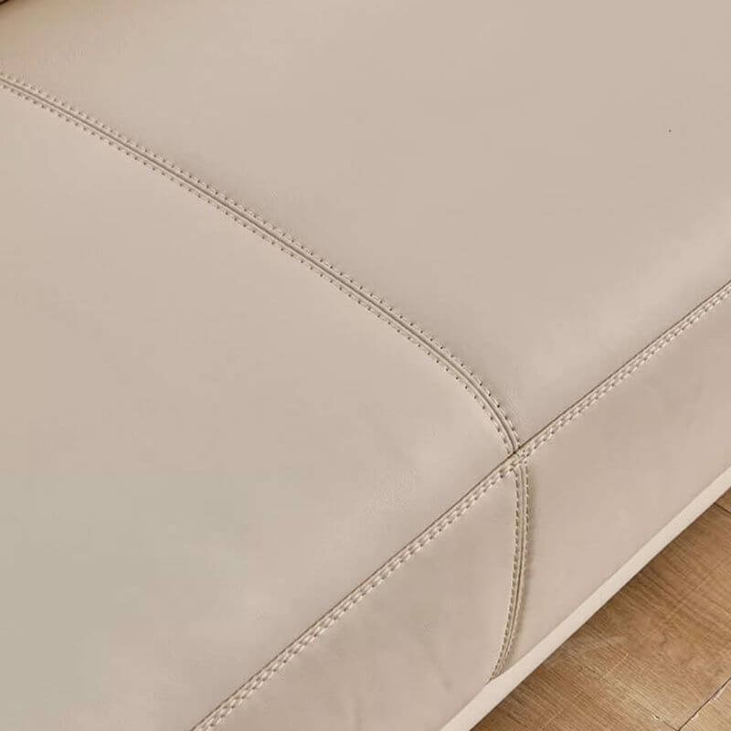 Comfortable sofa in stylish interior setting