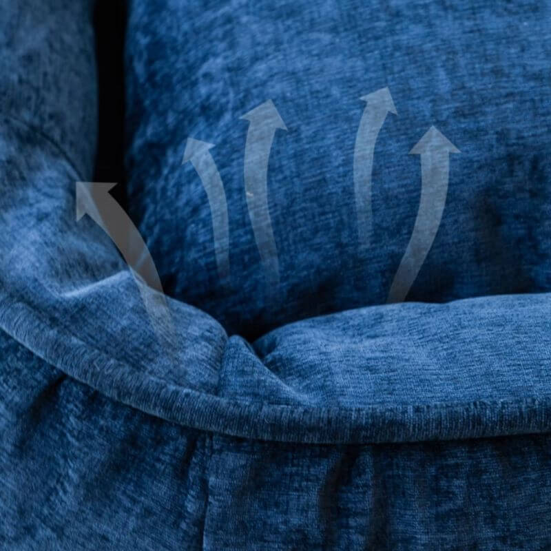 Reclining feature of side chair