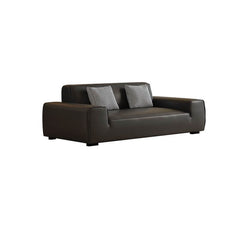 Trendy solid color sofa in ink