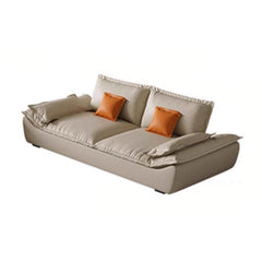 Comfortable sofa with slipcover