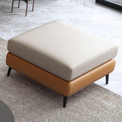 Versatile square footstool in various colors