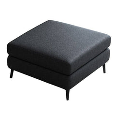 Beige-green color footstool for elegant decor