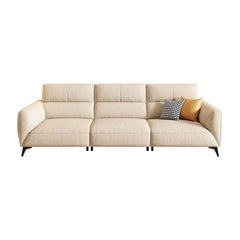 Trendy stain resistant sofa with pillows