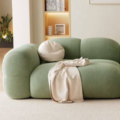 Trendy Standard Sofa in Light Green