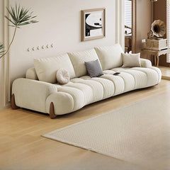 trendy white water resistant sofa