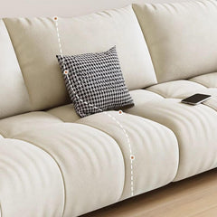 comfortable white sofa for living room