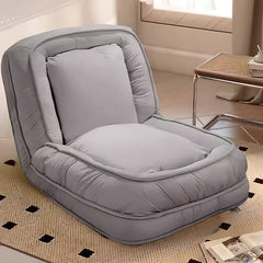 Luxurious lounge chair with soft fabric