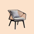 Cozy ambiance created by the Barrel Chair