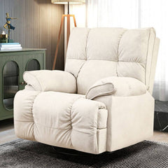 Contemporary Rocking Chair with Soft Tufting