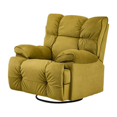 Green Flannel Rocking Chair for Indoor Use