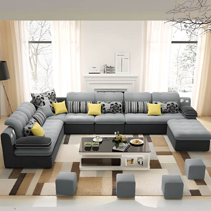 Comfortable Seating Arrangement for Family Gatherings