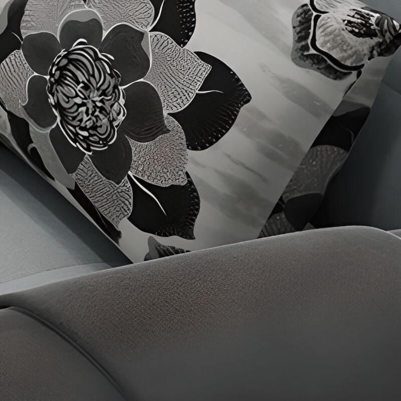 Contemporary Living Room with Sectional