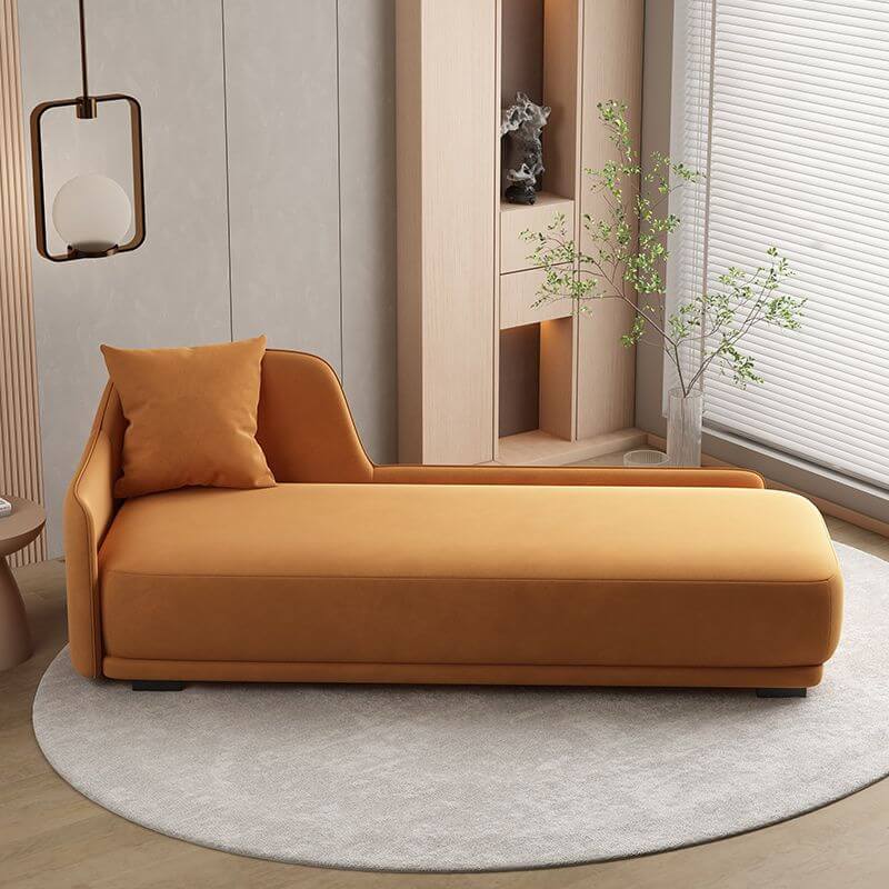 Unfixed Overstuffed Nook Indoor Chaise Left Arm