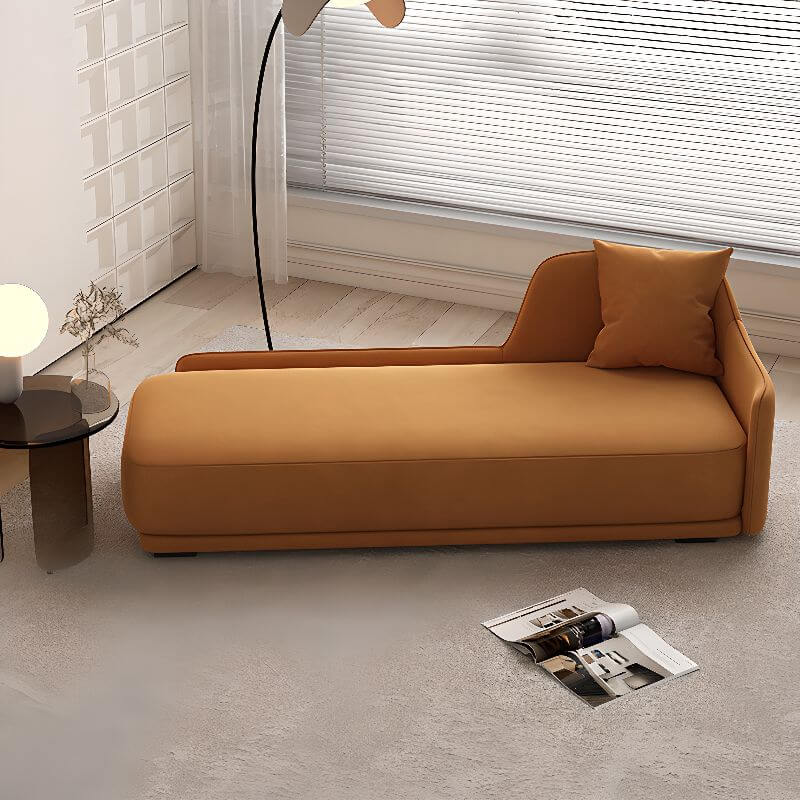 Unfixed Overstuffed Nook Indoor Chaise Right Arm