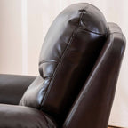 cream gray modern recliner