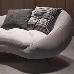 Contemporary living room chaise