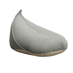 Light gray bean bag chair set