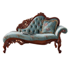 Floral Pattern Chaise Lounge