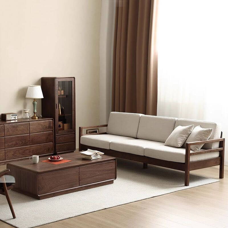 Removable Cushions on Vintage Sofa