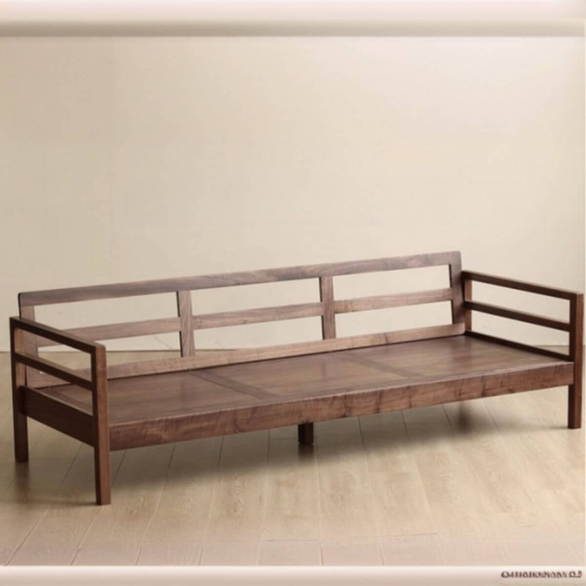 Vintage Style Sofa with Plush Seating