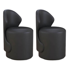 Twilight orange upholstered furniture piece