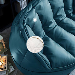 water resistant faux leather bean bag chair different colors