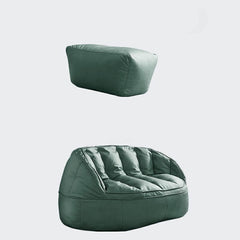 water resistant faux leather bean bag chair with polystyrene filling