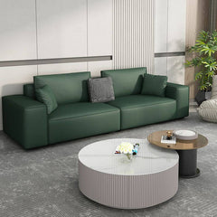 water resistant modern sofa front view