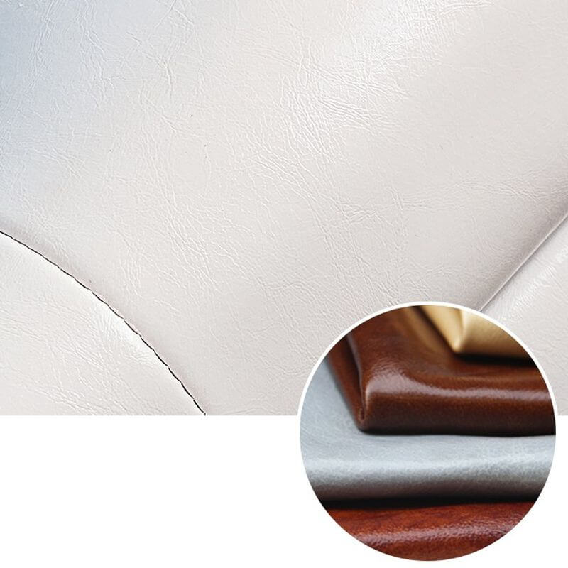 Wasserfester, stichgequilteter, gepolsterter Nagelkopf-Trim Lager-Ottoman in Grün/Pfingstrose/Butter Farbe mit Beinen und Lagerraum im modernen Stil Zweitbild