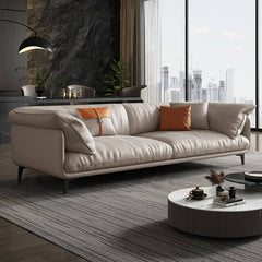 stylish sofa in living room
