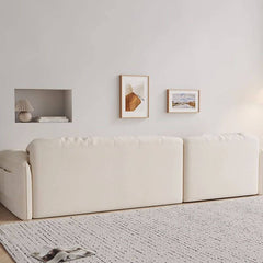 Contemporary armrest sofa for the living area